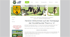 Desktop Screenshot of hf-thann.de